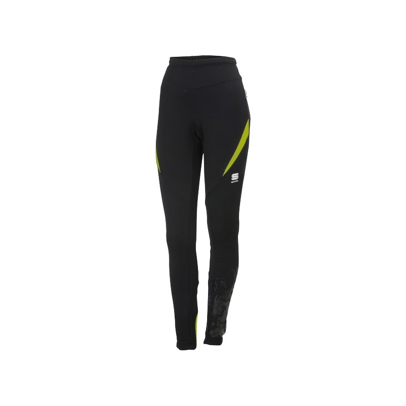 Damen-Hosen Sportful Dolomiti TDT XP Tight schwarz-lime Damen-Hosen Sportful Dolomiti TDT XP Tight schwarz-lime